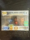 Funko POP Harry Potter 3 Pack Cornish Pixie Mandrake Grindylow 2016 w/ Protector
