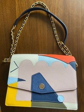 Tory Burch Leather Tote Bag Near Mint Condition Unisex All-Season Authentic