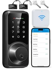 WiFi Smart Lock, Keyless Entry Door Lock with APP Control, Touchscreen Keypad...