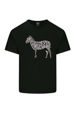 A Zebra Kids T-Shirt Boys Girls