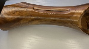 Handmade 10" MangoBeat Speaker Phone Natural Wood Acoustic Non-Wired Brown READ