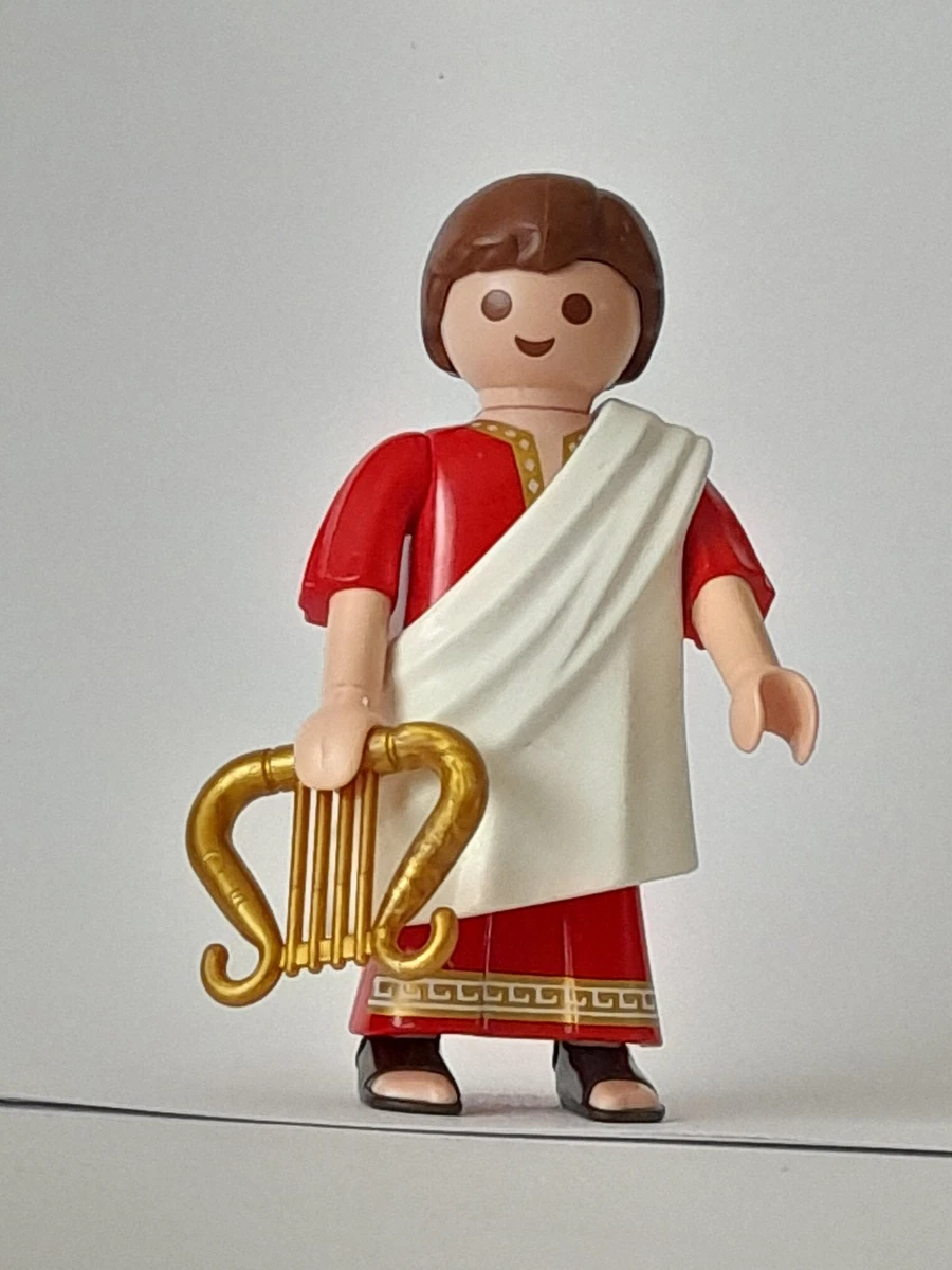 Personnage Playmobil Gladiateur Romain - Univers Astérix - Très Bon état - Fabriqué à Malte
