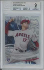 2018 Bowman High Tek Tides Of Youth Shohei Ohtani /99 RC Rookie Mint BGS 9
