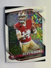 Panini 2025 Prizm Ricky Pearsall White Disco Prizm #99 San Francisco 49ers