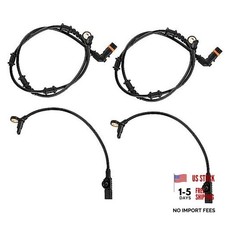 4Pcs New Front Rear ABS Wheel Speed Sensor 1645400717 1645400917 for Mercedes