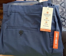 Dockers Smart Series Men's Navy Flex Waist Pants Size 34x30 New