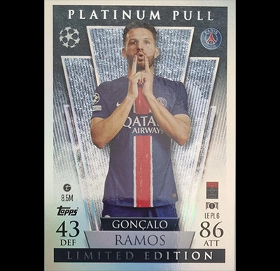 Topps Champions League Match Attax 2024/2025 / LE PL 6 GONZALO RAMOS