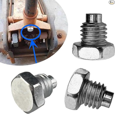 #ad 3 PCS Jack Pressure Rod Fixed Screw Floor Jack Handle Bolt Floor Jack Handle R $12.99