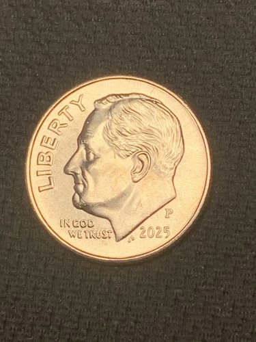 2025-P Roosevelt Dime — photo from another recent sale