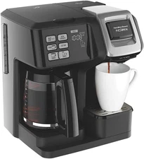 Flexbrew 2-Way Brewer Programmable Coffee Maker (49976) Bundle with Support Exte