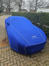 Genuine Aston Martin DB9 dust cover showroom cover blue stretch with bag