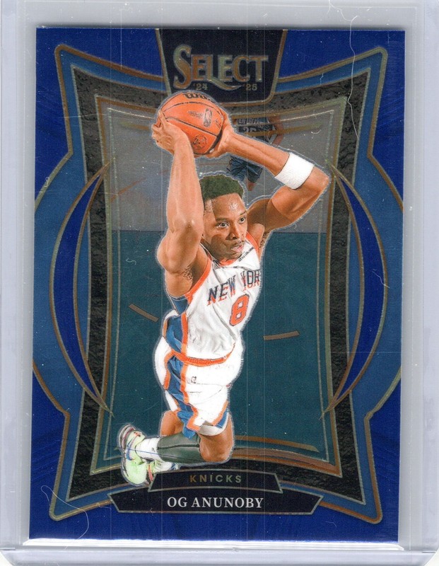 2024-25 Panini Select - Concourse OG Anunoby #11 Blue