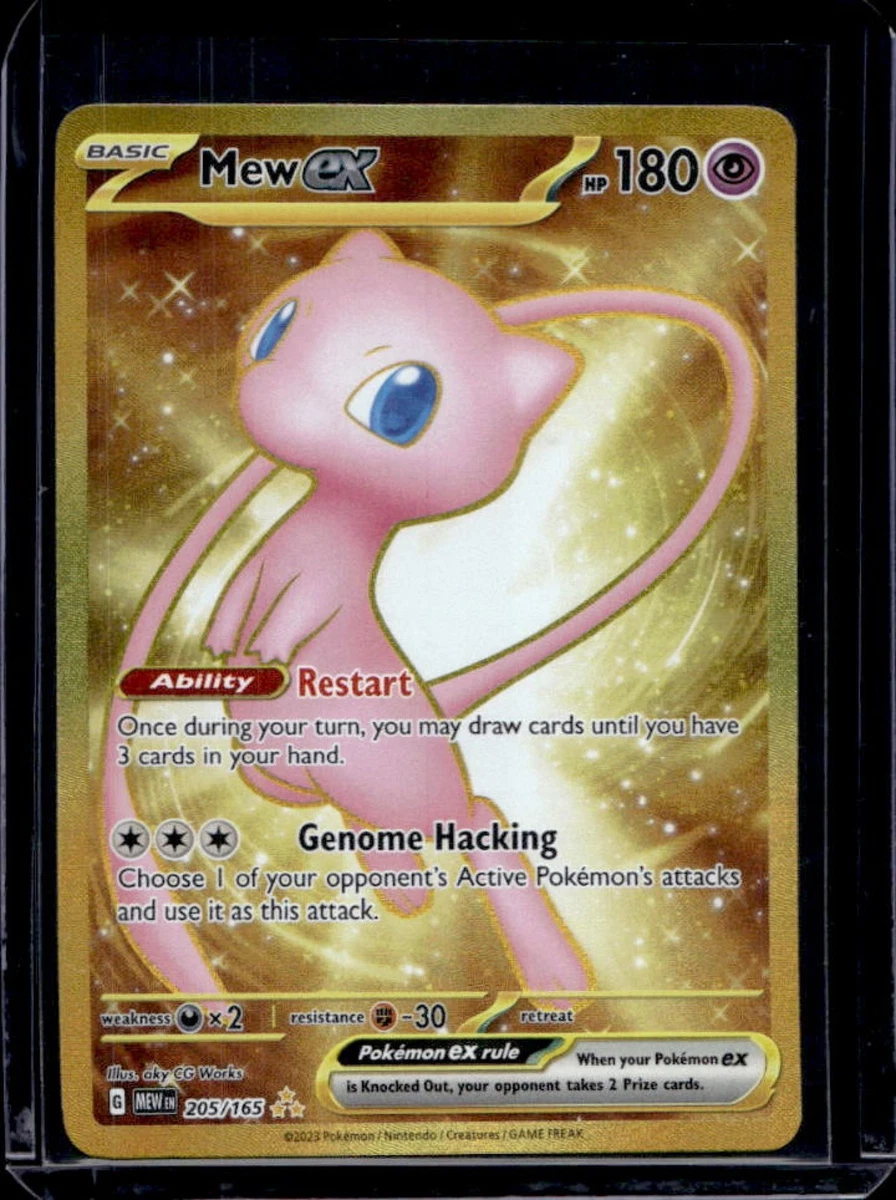 Mew Ex 205/165 Sv2a: Pokemon Card 151 for sale | eBay