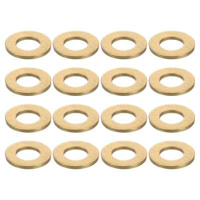#ad 20Pcs Brass Flat Washer M8x16x1.5mm Brass Washer Assortment for Screws Bolts $13.29