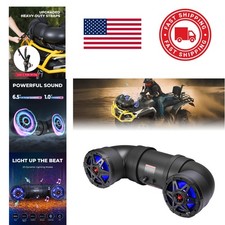 Bluetooth ATV Speaker 6.5 Inch Waterproof Sound Bar with Remote Control Features