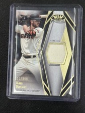 Kris Bryant 2022 Topps Tier One  Relic Giants #T1R-KB /399