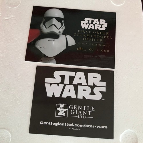 Diamond Select Toys First Order Officier 1/2 Bust - Imagen 6 de 18
