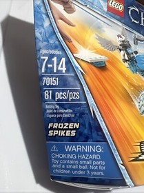 LEGO 70151 Legends of Chima: FROZEN SPIKES Speedorz SEALED