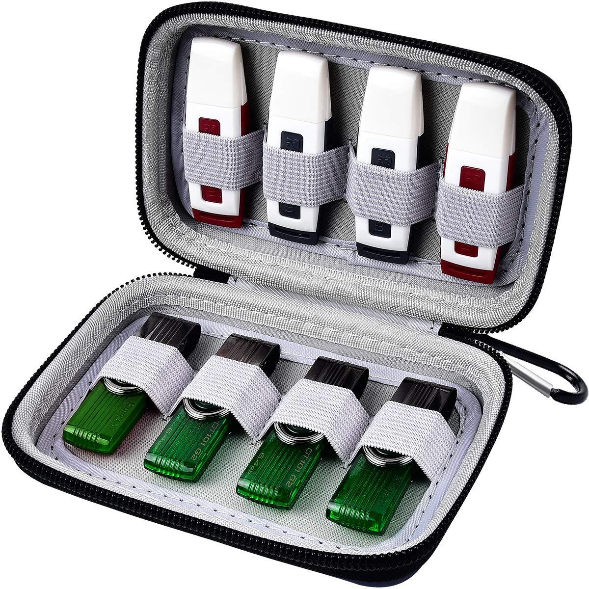 USB Flash Drive Case SD Card Holder Compatible with Thumb Drive Memory Cards ...-image