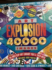 New Art Explosion 40000 Images Clip Art Library Stock Photos