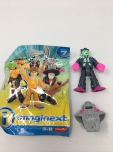 New Imaginext Blind Bag Series 7 Alien Half Robot Space Martian Green
