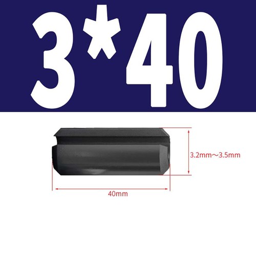 Black Spring Pins Split Tension Roll Pin 65 Mn steel M1.5 M2 M2.5 M3 M4 M5-M12 - Picture 64 of 156