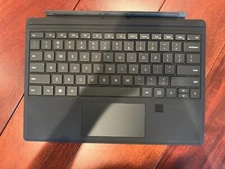 Microsoft Surface Pro Type Cover With Fingerprint Scanner - Black