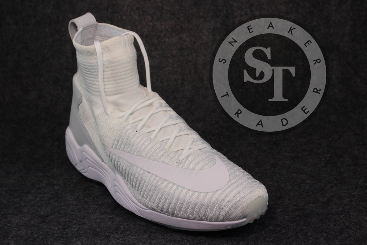 NIKE ZOOM MERCURIAL XI FK FLYKNIT 844626-100 WHITE WOLF GREY PLATINUM SZ: 12 Scarpe classiche da uomo NIKE ZOOM MERCURIAL XI FK FLYKNIT 844626-100 WHITE WOLF GREY PLATINUM SZ: 12 Scarpe classiche da uomo