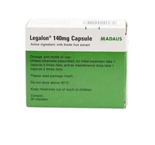 LEGALON 140mg by Madaus Germany Traditionally used for liver 30 Capsules
