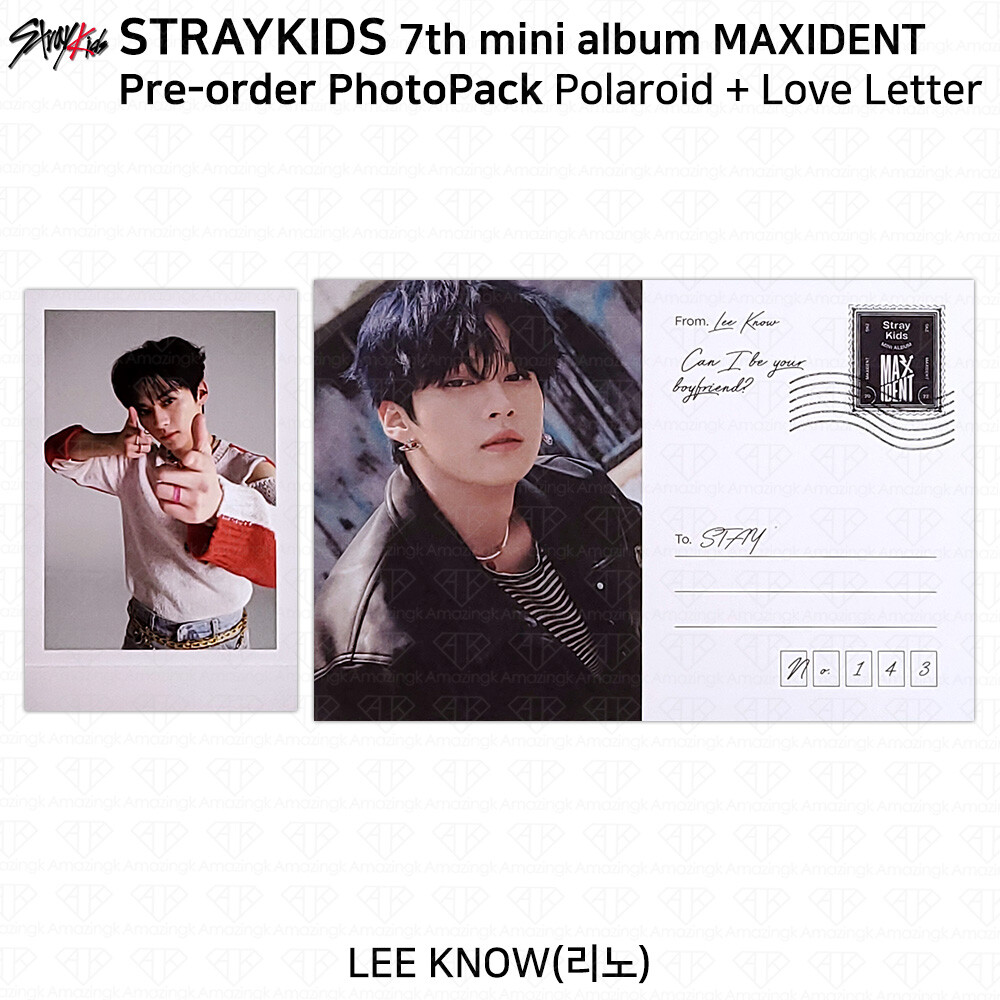 stray kids maxident ラブレター　8枚セット STRAY KIDS MAXIDENT OFFICIAL LOVE LETTER PHOTO CARD SET | eBay