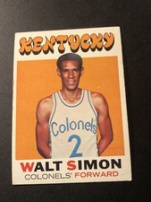 1971-72 Topps Walter Simon #214 Rookie RC EX