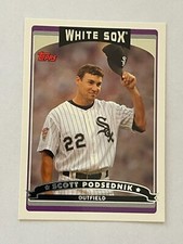 2006 TOPPS SCOTT PODSEDNIK #497 OUTFIELD CHICAGO WHITE SOX  BASEBALL CARD