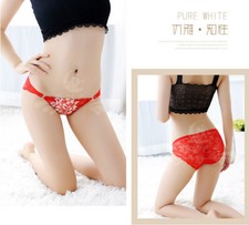 Women G-string Briefs Lace Seamless Underwear Panties Lingerie Thongs Knickers