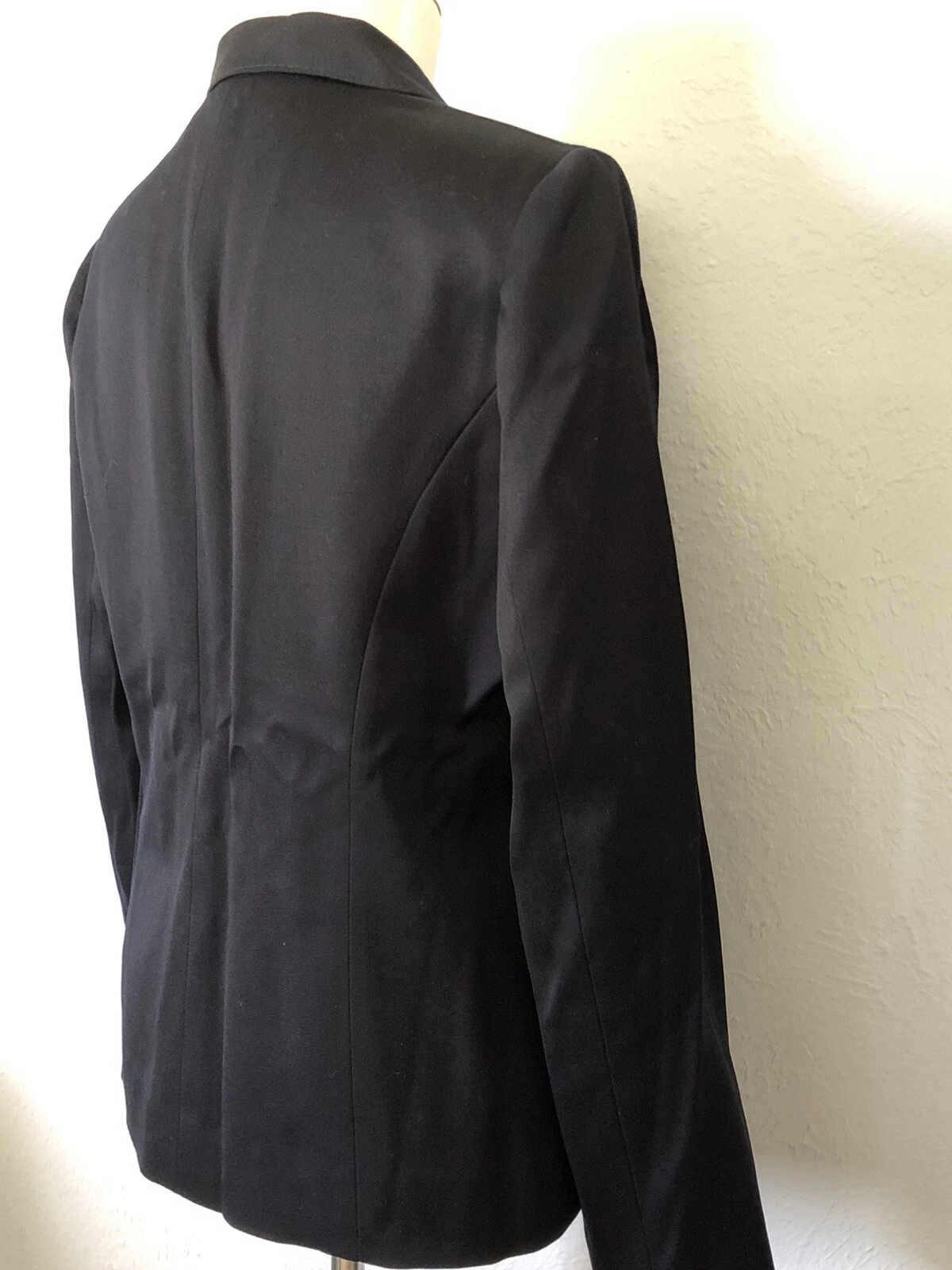 **10*M*L* VALENTINO blazer foderato lana abito giacca blusa canotta tunica ITALIA