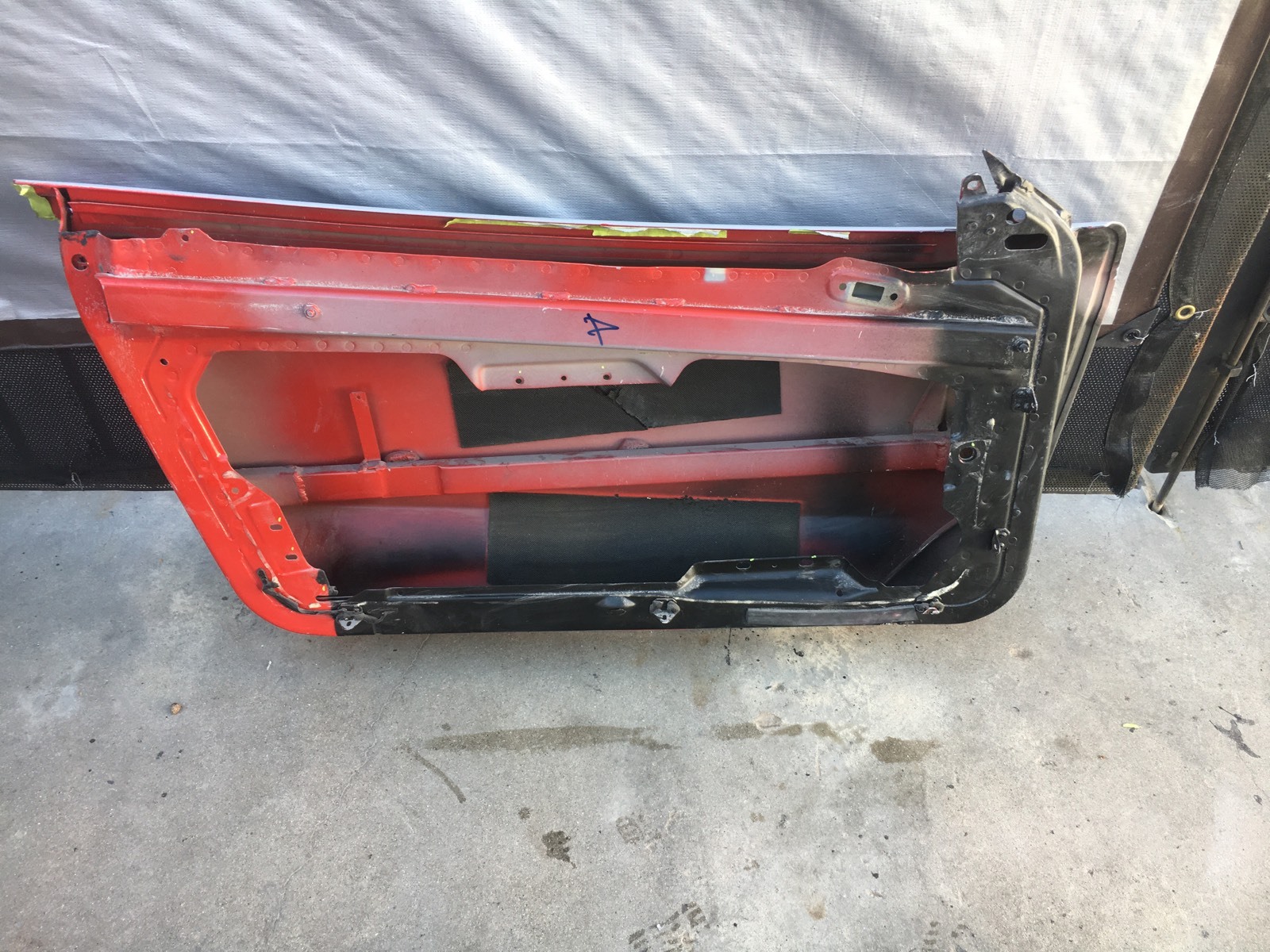 Ferrari F430 LH Door Shell OEM  Drivers Side (Ready For Paint)