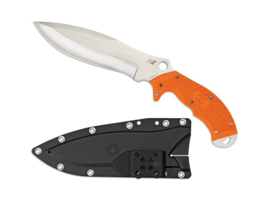 Funda de polímero Spyderco Rock Salt H1Sprint Orange Run Ed Schempp, AUTÉNTICA JAPÓN Foto 2 de 4