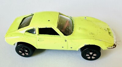 レア 香港製 playartプレイアート OPEL GT レトロ Vintage Playart Opel GT Metallic Green Made In Hong Kong 1980