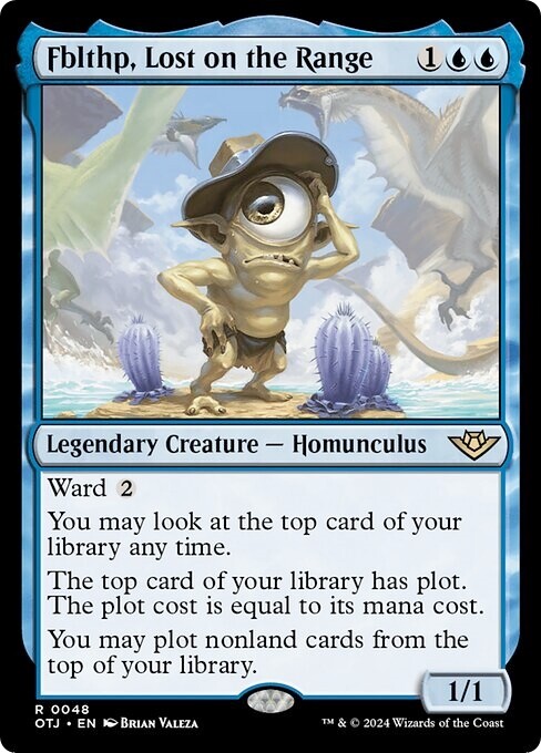 FBLTHP, LOST ON THE RANGE mtg NM-M Outlaws of Thunder Junction 1