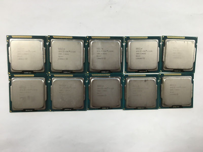 Lot of 10 - Intel Core i3 - 3245  / SR0YL  3.40GHz 3MB Dual-Core CPU LGA1155
