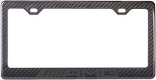 Mercedes Benz License Plate Frame Real Carbon Fiber Amg Ghost Effect