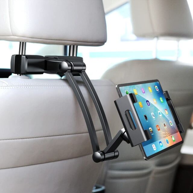 Universal Auto Rücksitz KFZ Halter Kopfstütze Halterung Tablet bis 16-26cm breit