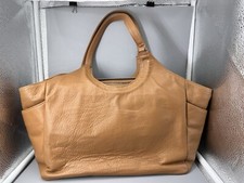 Sas San Antonio Shoes Handcrafted Blair Camel Leather Tote Shoulder Bag Nwot