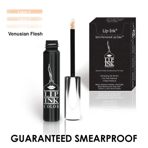 LIP-INK® Organic Vegan 100% Smearproof Trial Lip Kit - Venusian Flesh