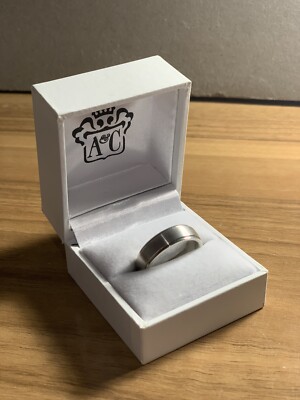 Men's Sterling Silver Promise Ring Angus and Coote Australia