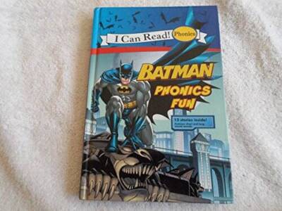 I Can Read! BATMAN PHONICS FUN 12 Story Book DC Super Hero Stories - VERY GOOD