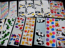 Mrs. Grossman Lot Stickers, 8 block, 23 modules Panda, Vines, Halloween, Pets