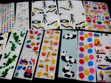 Mrs. Grossman Lot Stickers, 8 block, 23 modules Panda, Vines, Halloween, Pets