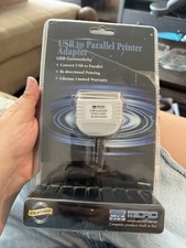 New Micro Innovations USB To Parallel Printer Adapter