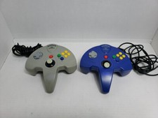 Lot Of 2 Nintendo Super Pad 64 Controllers