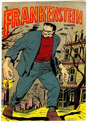 Frankenstein 19 Prize Publications 1952 FN 6.0 Unrestored | eBay